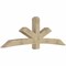 Ekena Millwork Alberta Rough Sawn Timber Gable Bracket, Douglas Fir, 96"W x 32"H x 6"D x 6"F, 8/12 Pitch GBW096X32X0606ALB00RDF - alternate 2